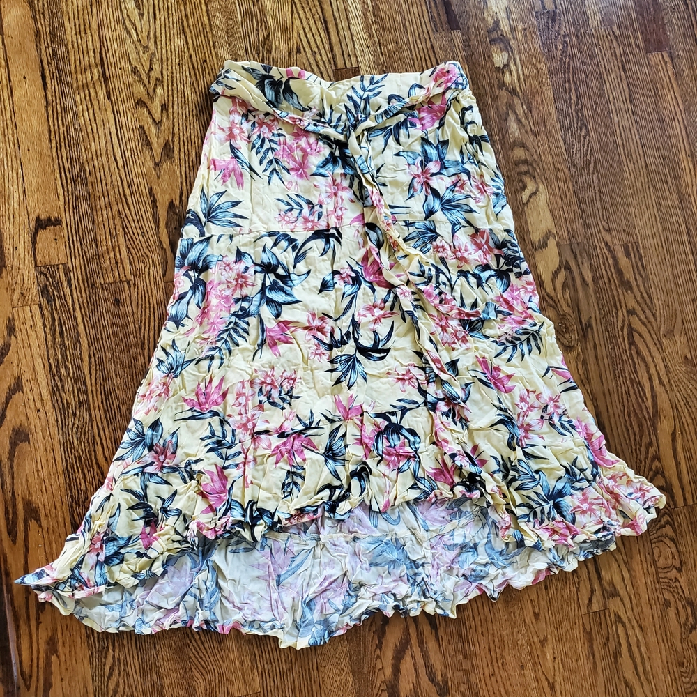 Floral Print Women's Skirt